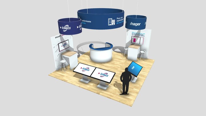 SLN064 IBS Hager-Iconics Oct2023 3D Model