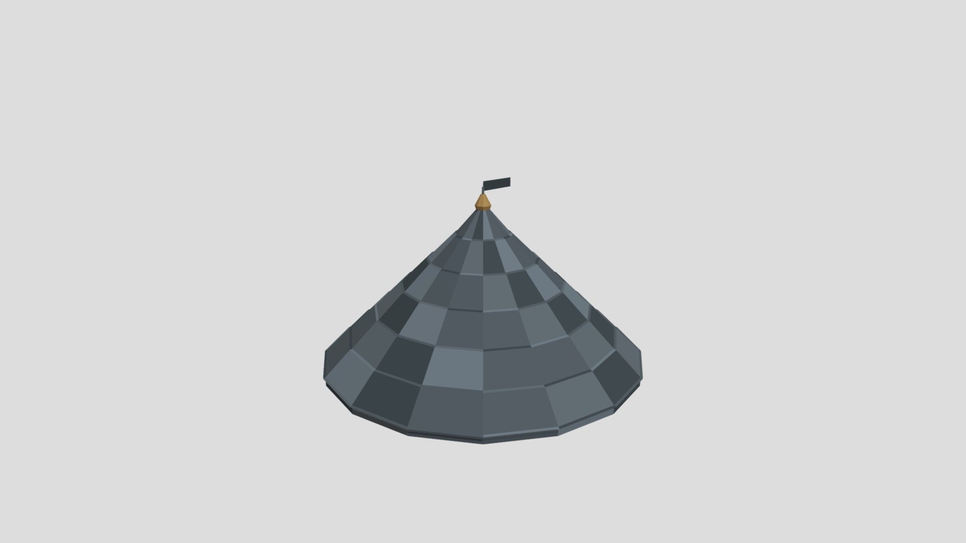 Castle Tower Round Roof - Low Poly Medieval, CC0 - Download Free 3D ...