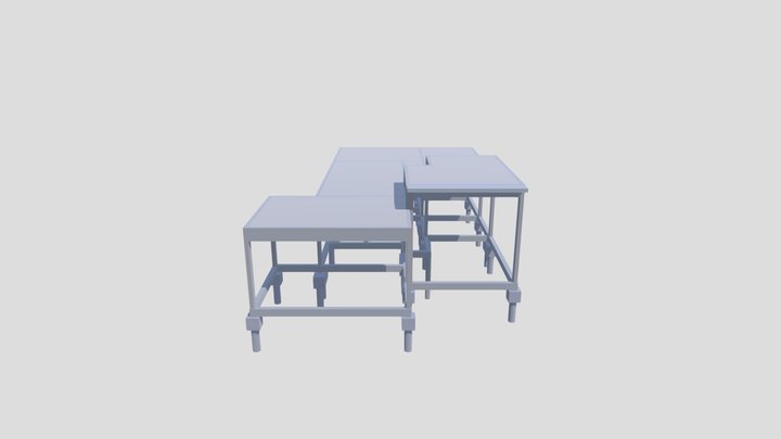 PROJETO ESTRUTURAL EM CONCRETO ARMADO 3D Model