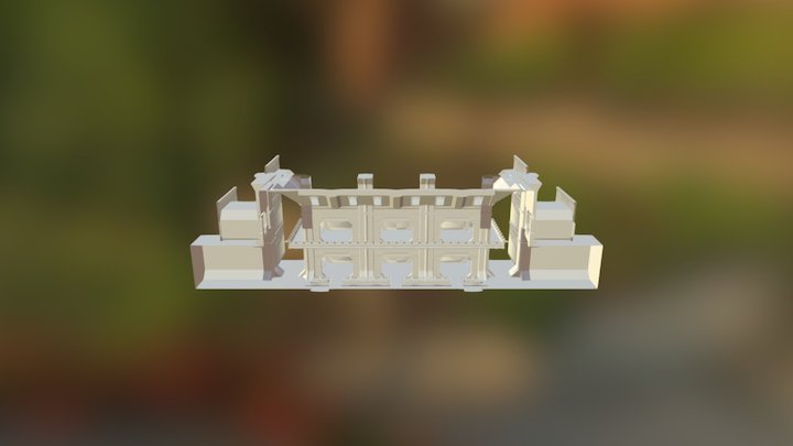 Brig Whitebox 3D Model