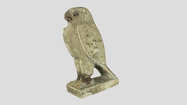 Horus falcon figure 3D Model