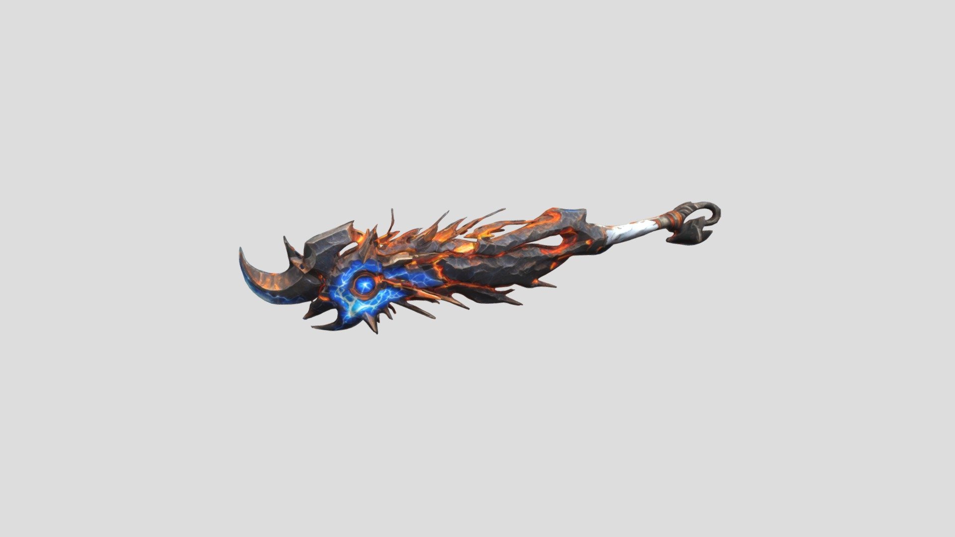 Weapon_of_fire_and_light - 3D model by Zakaria9011 [da26af9] - Sketchfab