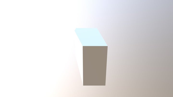 Side Board 3D Model