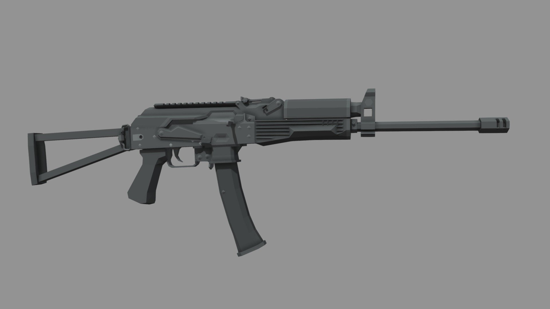 Low-poly Saiga-9 - Download Free 3D model by veightyfive [da2738c ...