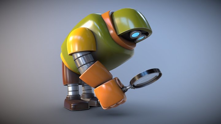 March of Robots 2014 Day 04 Updated 3D Model