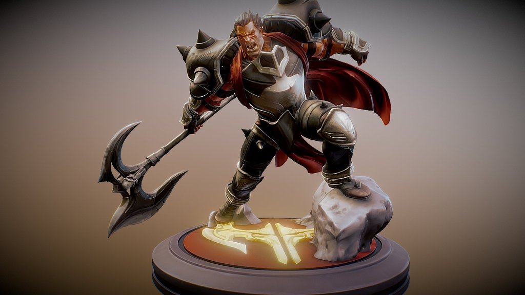 LOL Darius - A 3D model collection by Catshby (@Catshby) - Sketchfab