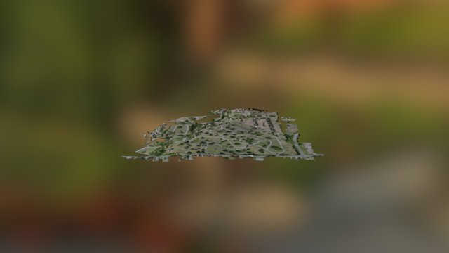Oakwood Cemetery, Raleigh NC 3D Model