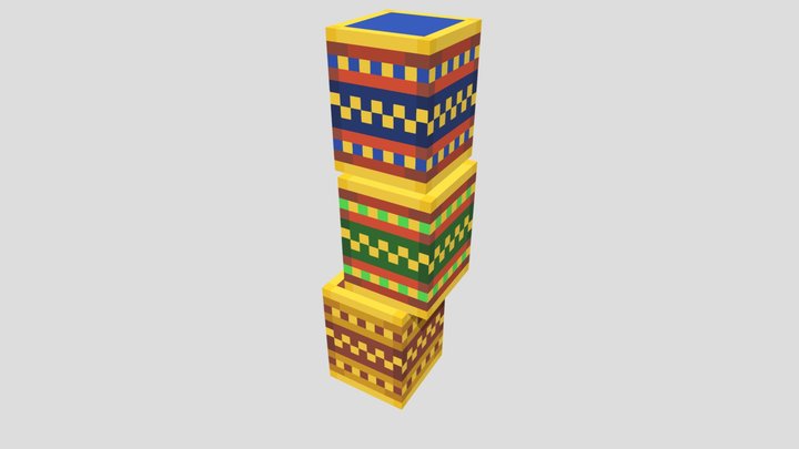 Daycare barrels 3D Model