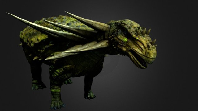Sauropelta – Modello 3D gratuito STL