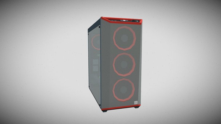 Gaming Computer 3D Model