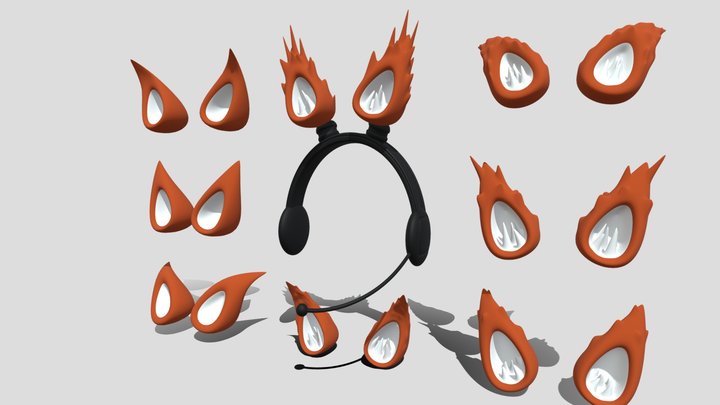 Ears 3D Model