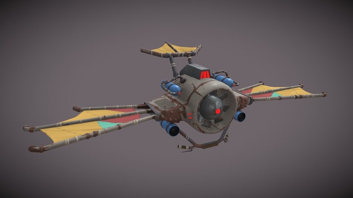 Fortnite - Gliders 3D Model