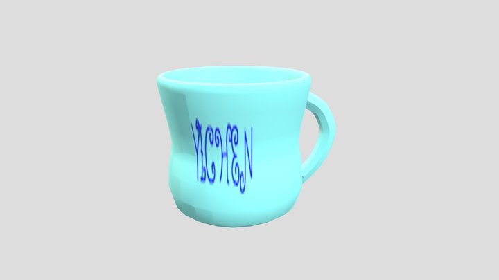 Mug and Logo_Yichen Dai 3D Model