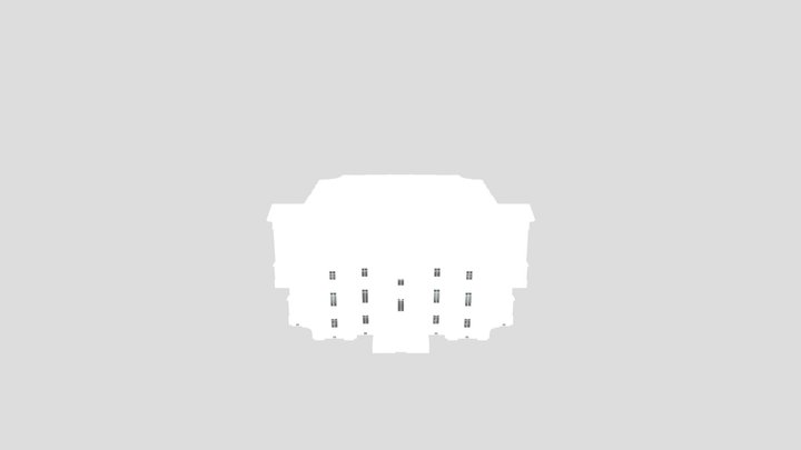 Neoclassical Palace 3D Model