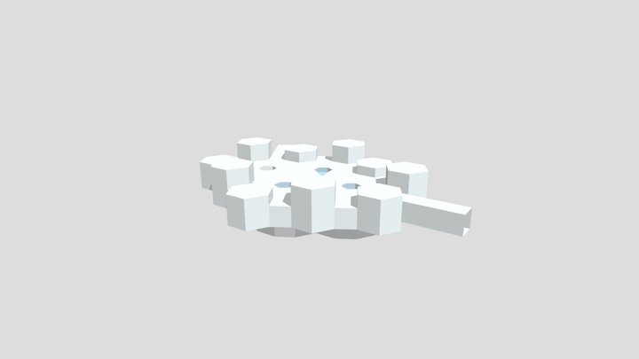 Sector de esparcimiento- Caromi City 3D Model