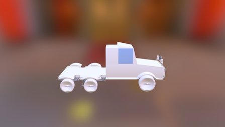 truck work in progress V2 3D Model