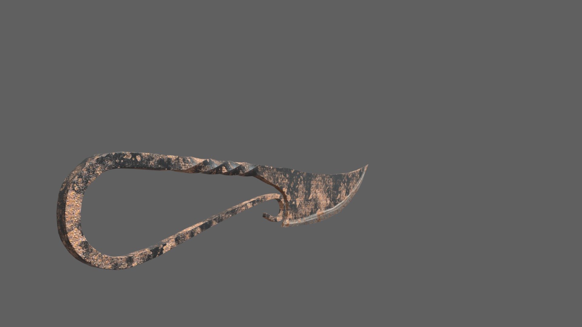 Forged Medieval Utility Knife