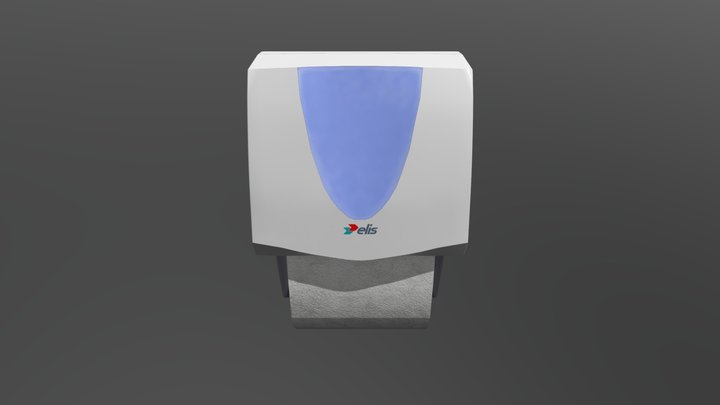 Gamme_Aqualine_essuie_main_coton_classique 3D Model
