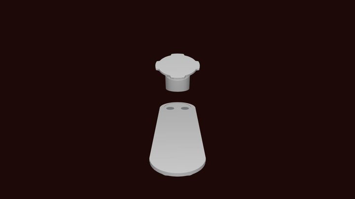 Ed Phone Mount 3D Model