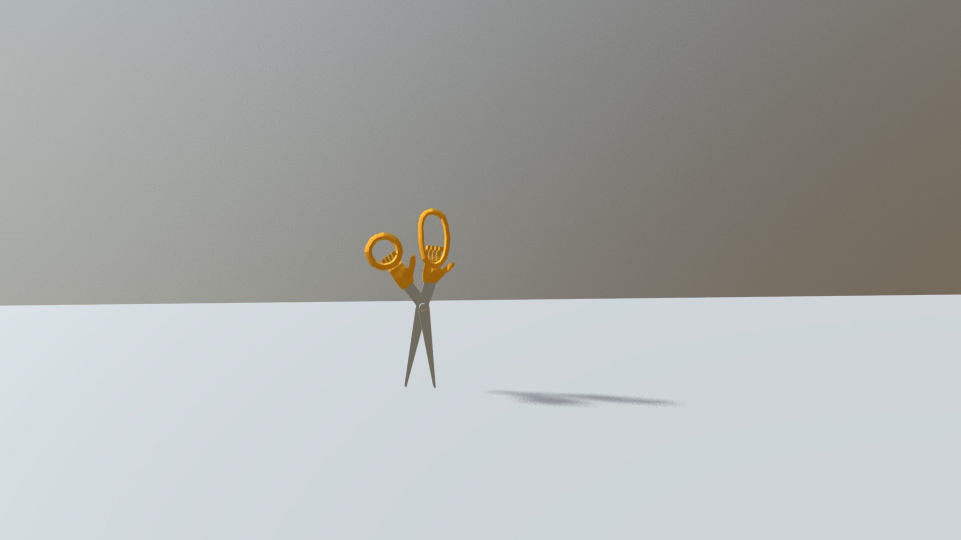 Walking Scissors Animation Loop