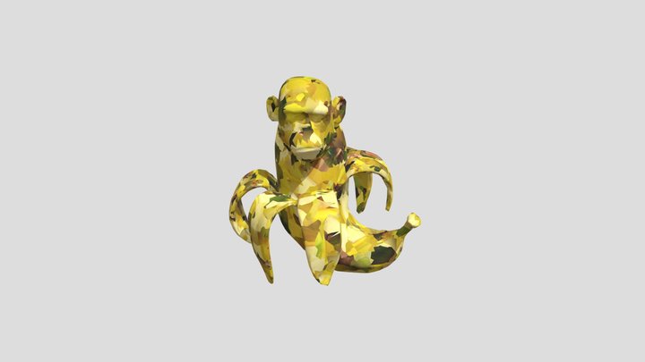 Chimpanzini-bananini subscribe BebekAskermcp 3D Model