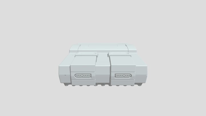 Snes 3D Model