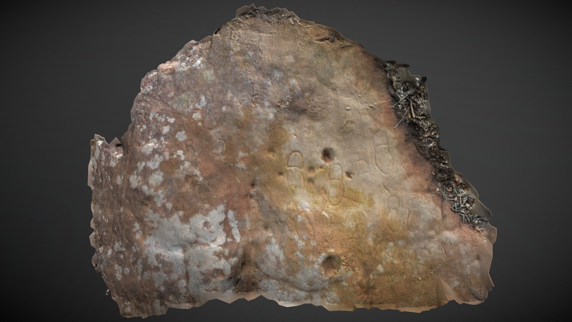 Algarve New Find - Footprint Rock - Download Free 3D model by Nick ...