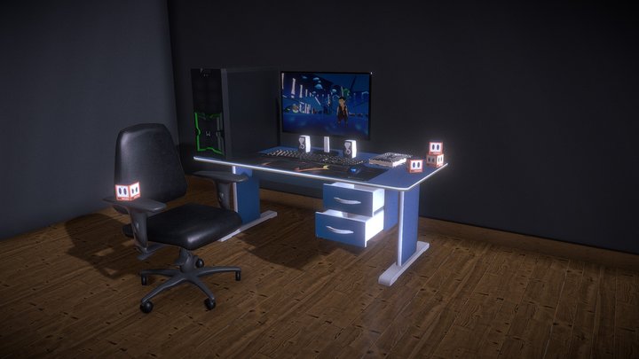 SETUP GAMER 3D Model