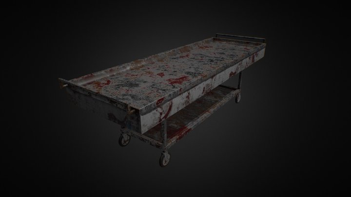 Corpse Transport Table 3D Model
