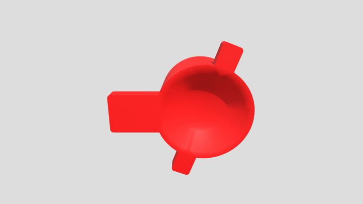 Switch Pro Controller Buttons for 3dprint (test) 3D Model