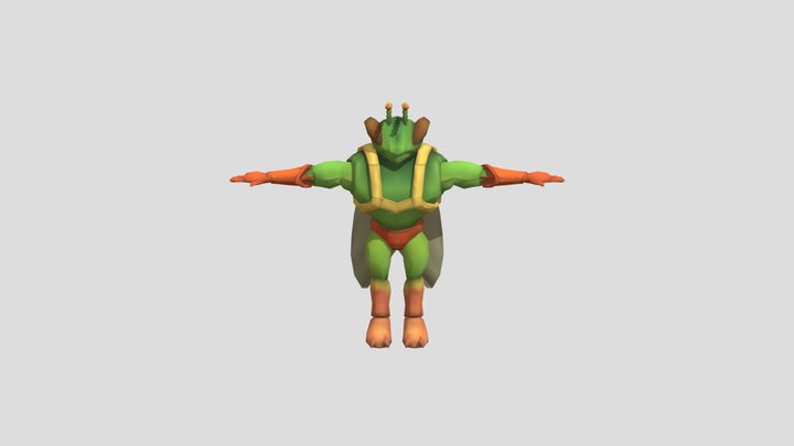 Twitch (Toy Story 3) 3D Model