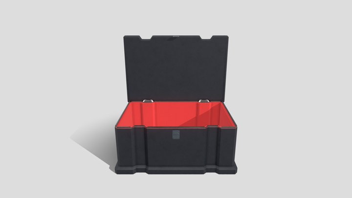 Armored box 3D Model
