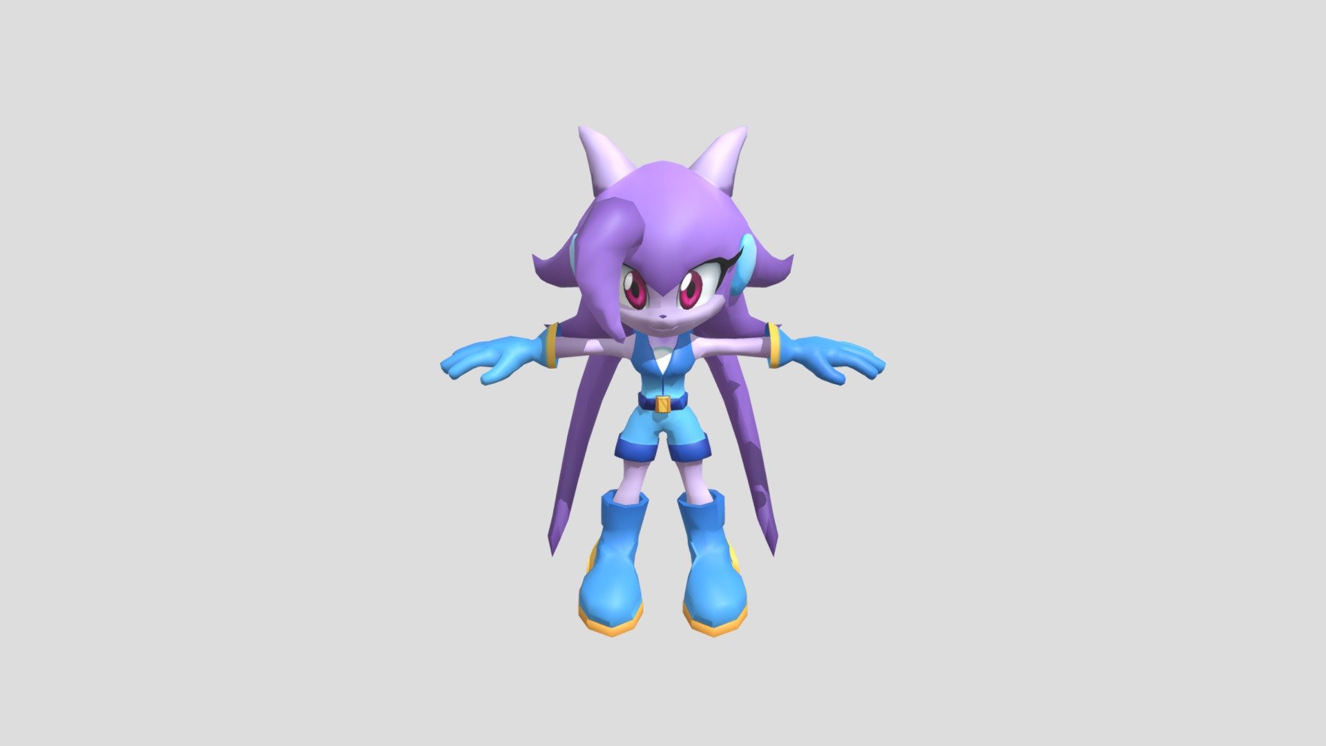 Freedom Planet - Sash Lilac - Download Free 3D model by Jusninja67 ...