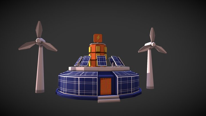 Centro-de-energia 3D Model