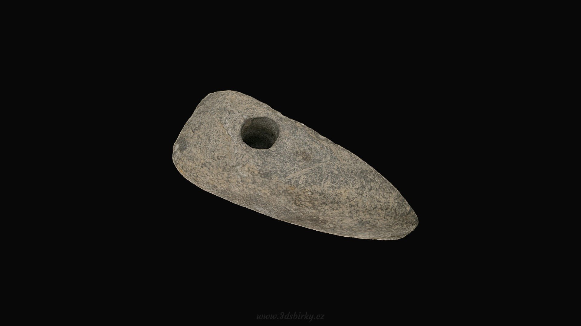 Kamenná sekera — Sketchfab embed 3D viewer