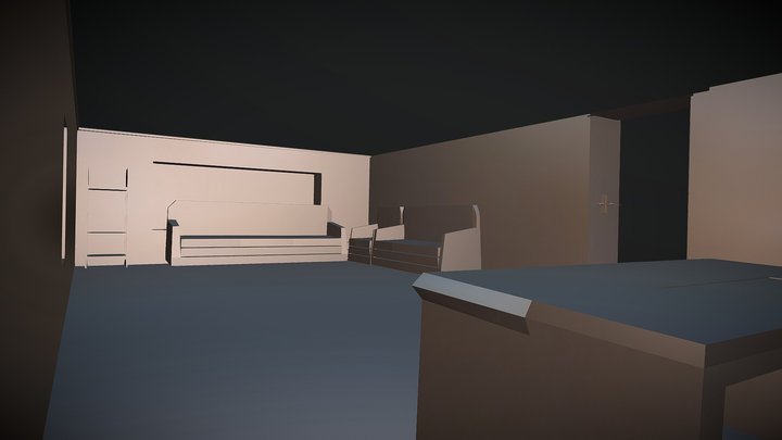 office room 3D Model