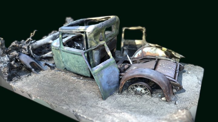 jalopy game push abandoned car