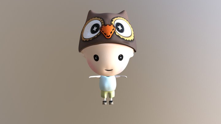 TY character 3D Model