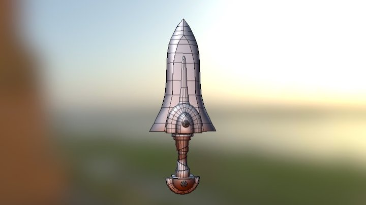 Dague d'Elfe 3D Model