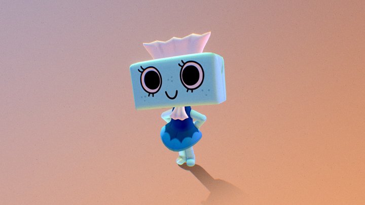[READ DESC] Tisha (Dandy's World) 3D Model