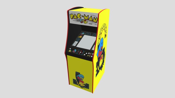 Pacman 3D Model