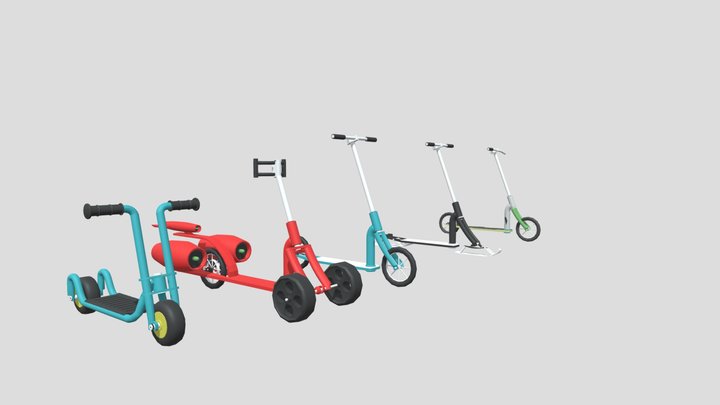 Samokat XYZ homework 3D Model