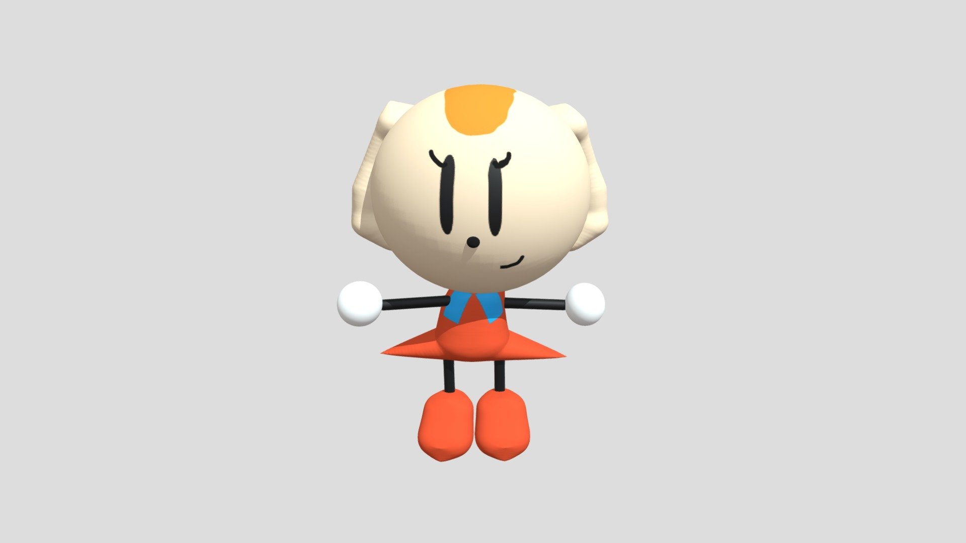 Cream The Sketchrabbit - Download Free 3D model by Dani201427 [da3d2d1 ...