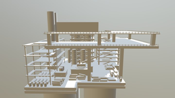Port Blocking 3D Model