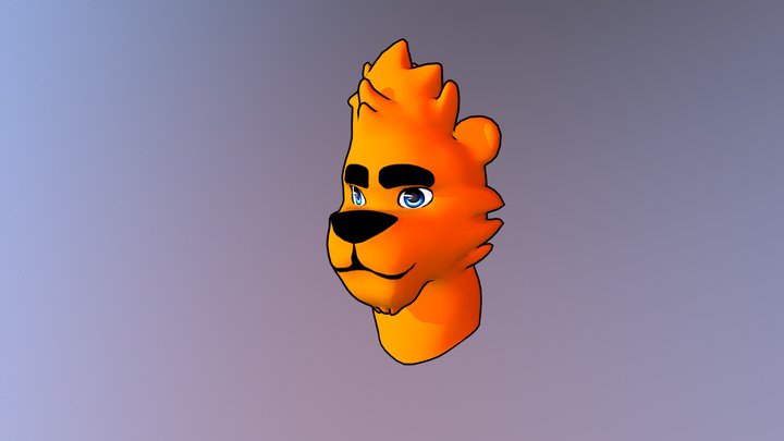 Cartoon bear 3D Model