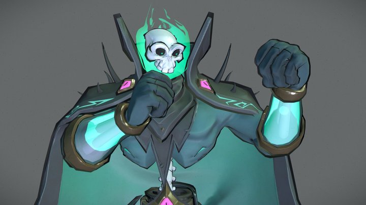 Stylized Creation Character Final 3D Model
