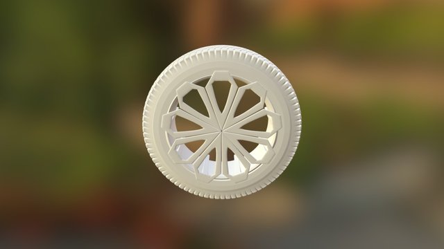 Wheel Exercise 3D Model