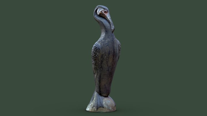 Cormorant Statue – Modelo 3D gratuito STL