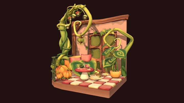Lee's balcony - DAE Crib 3D Model