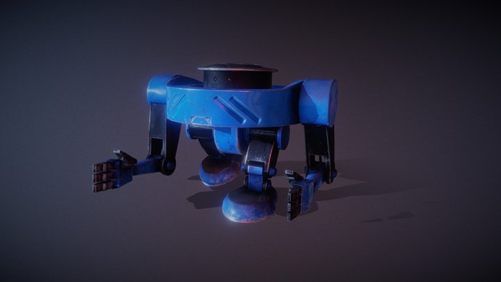 Grab - The Hauling Robot 3D Model